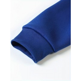 [Retro 70s Pullover] Men's Sanford and Son Vintage TV Show Graphic Hooded Sweatshirt - Retro 70s Inspired Pullover with Junkyard Design, Blue Casual Winter Warmth, Machine Washable Regular Fit for Outdoor & Home Wear