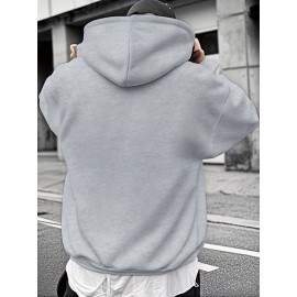 Men'S Casual Hooded Sweatshirt with 
