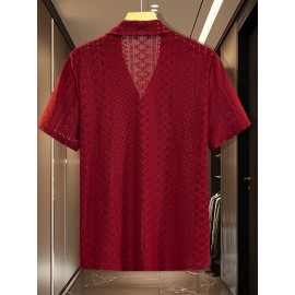 Fashionable Casual Short-Sleeve Polo Shirt