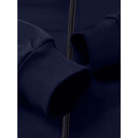 Men's African Tribal Art Print Slim-Fit Bomber Jacket - Black Zip-Up Stand Collar Streetwear Coat with Pockets, Machine Washable Polyester for Autumn/Winter Casual Wear, Sleek Knit Texture